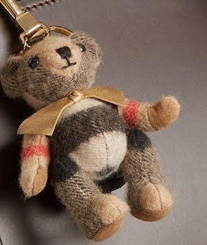 Thomas the bear charm in his own trench coat