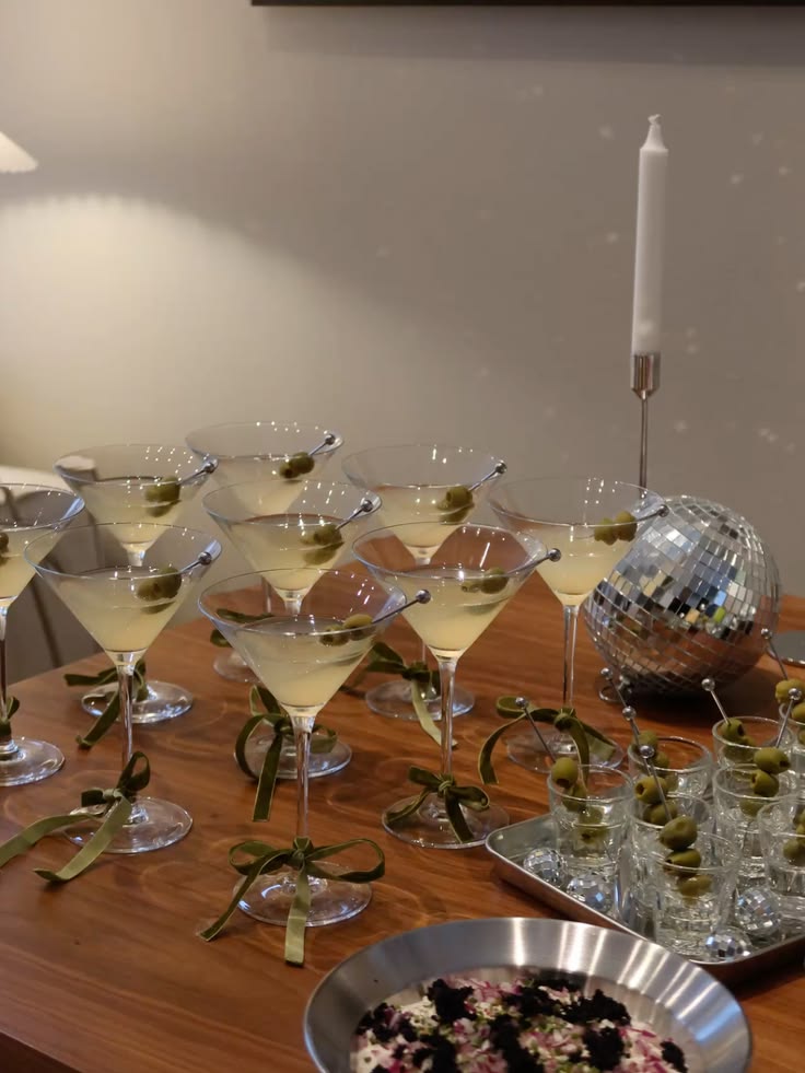 A martini cart